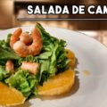 como fazer salada de camarao