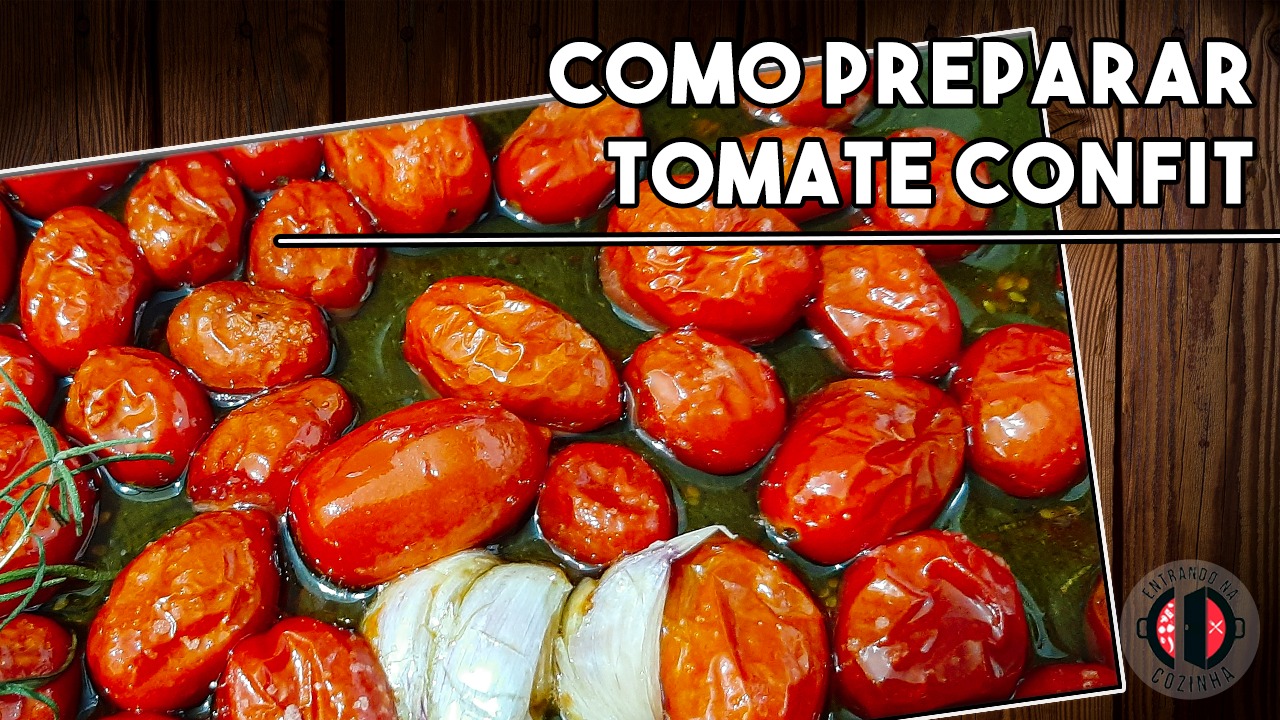 No momento você está vendo Como preparar Tomate Confit